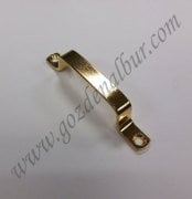 ÜSTTEN VİDALI METAL KULP SARI