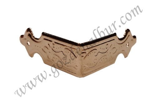 MOTİFLİ KÖŞE NİKEL 30*30*10 mm