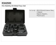 Knisaw KS42501 Bi-Metal Panç Seti 9 Parça