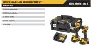 Dewalt DCK2051P2T Akülü İkili Set DCD800 + DCF850 (5,0 Ah Çift Akülü)