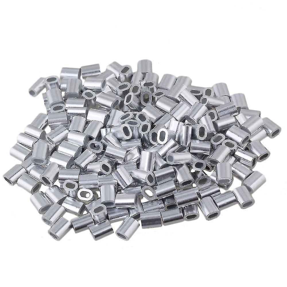 Alüminyum Ezme Klips 10 adet  (1-1,2-1,5 mm çelik halat için)