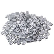 Alüminyum Ezme Klips 10 adet  (1-1,2-1,5 mm çelik halat için)
