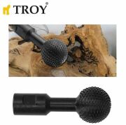 Troy 25080  Avuç Taşlama İçin Küresel Ahşap Törpüleme Ucu  20mm
