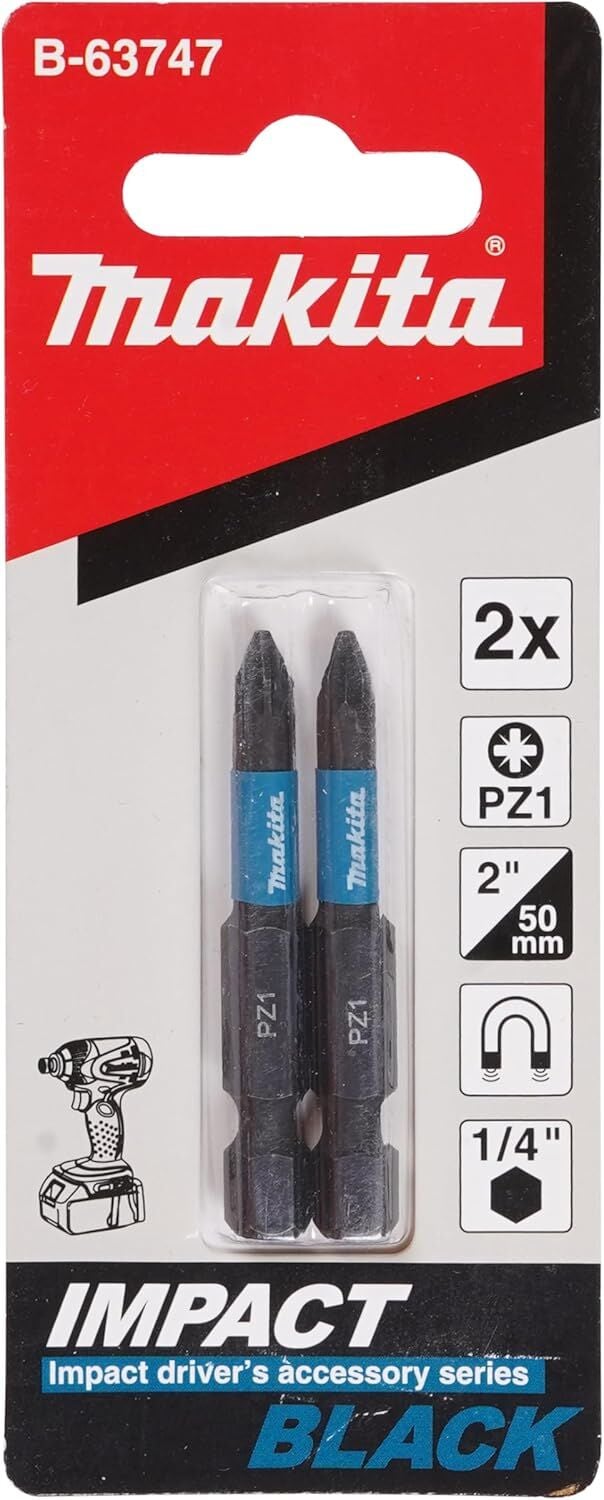 Makit B-63747 Yıldız Bits Uç PZ1*50 mm  (2 adet)