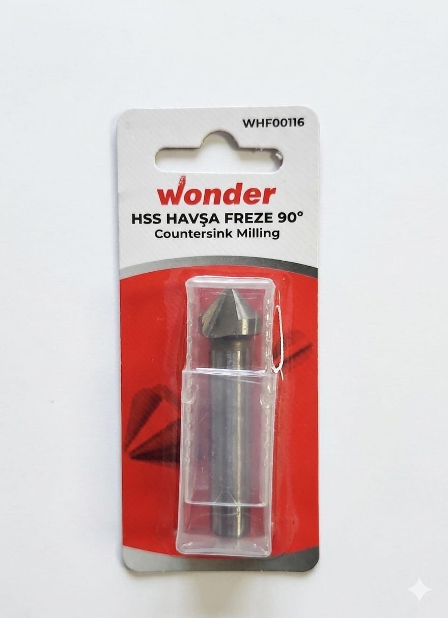 Wonder 16,0 mm HSS Havşa Matkabı 90 Derece