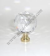 KÜRE SARI DÜĞME KULP 30 mm.