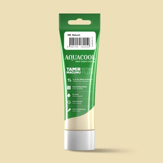 Aquacool Su Bazlı Tamir Macunu NATUREL  200 gr.