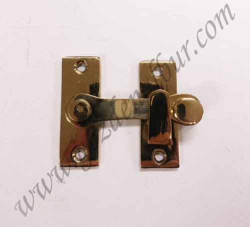 PİRİNÇ DÜZ MANDAL SARI 5 cm