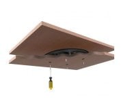 MESAN YUVARLAK PLASTİK DÖNER MEKANİZMA 300 mm