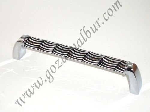 128 mm. KROM SİYAH LAZER KULP