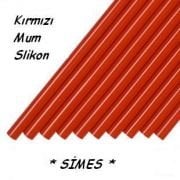 Simes Mum Silikon Kırmızı  12x300 mm  (1 kg.)