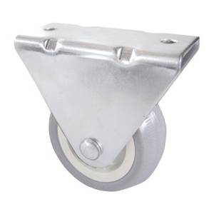 Emes Sabit Maşalı Mobilya Tekerleği H:70 mm