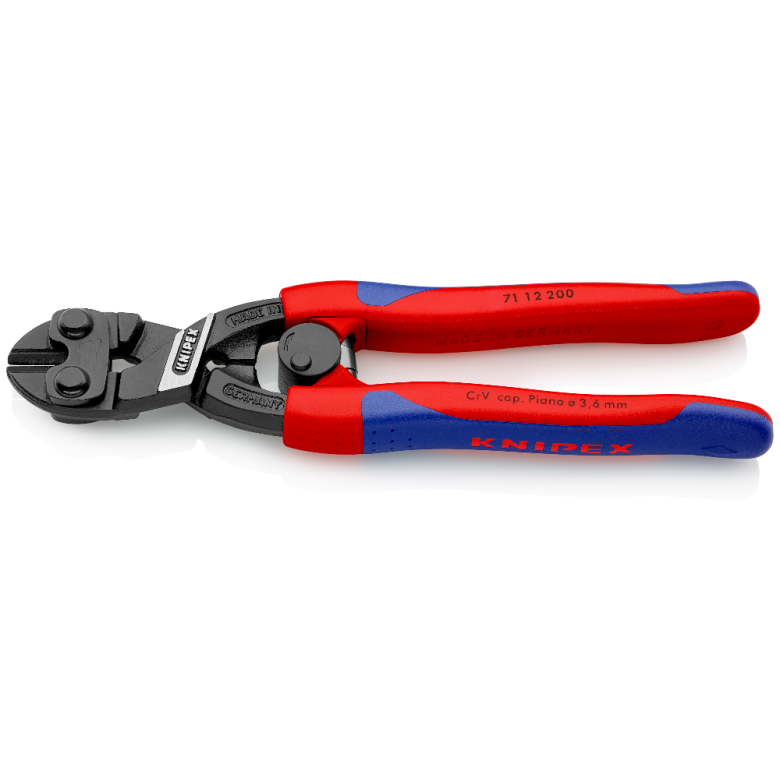 Knipex 7112200 Mafsallı Yaylı Keski 200mm