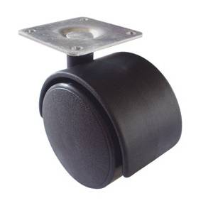 PLASTİK TABLALI TEKERLEK h:65 mm.