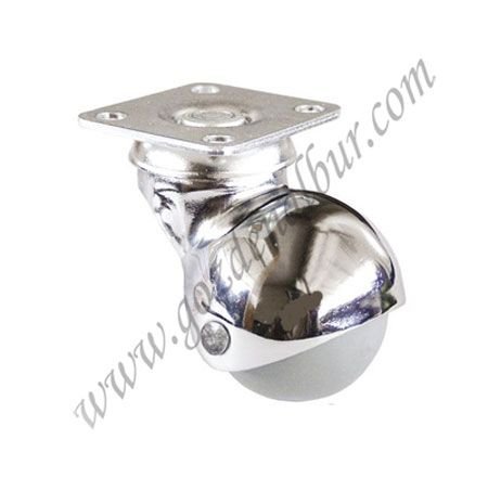 Küre Tekerlek Tablalı Krom h:59 mm