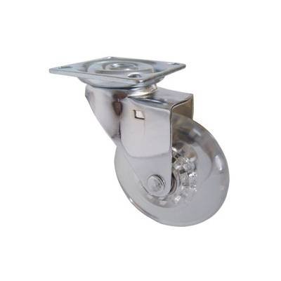 TABLALI ŞEFFAF TEKERLEK h:66 mm.
