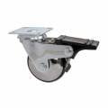 TABLALI TEKERLEK FRENLİ KROMAJLI h:103 mm.