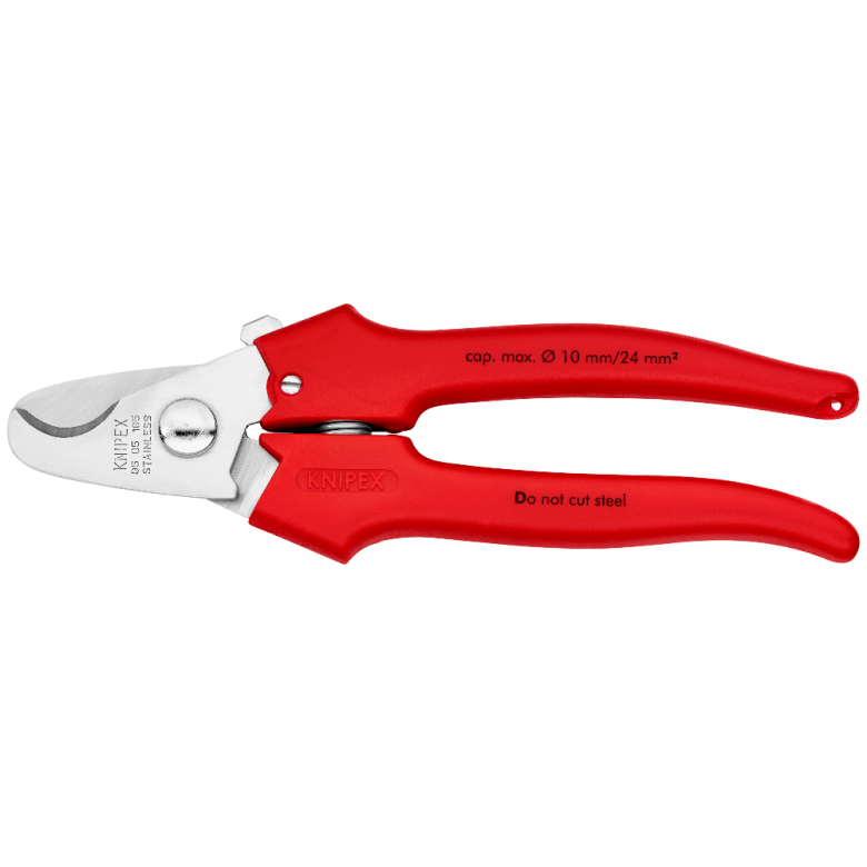 Knipex 9505165 Yaylı Kablo Kesme Makası 165mm