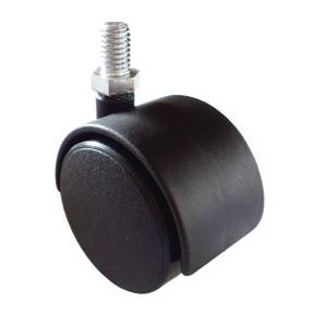 PLASTİK CİVATALI  TEKERLEK h:64 mm