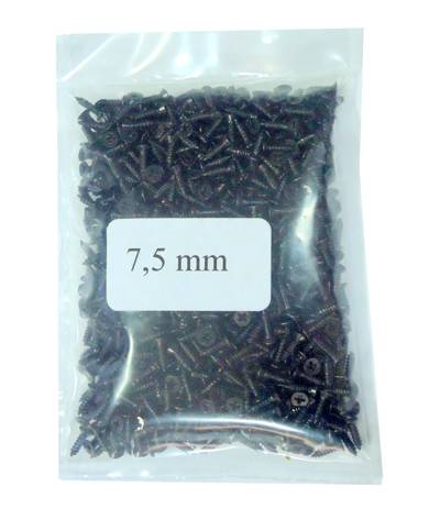 2,2*7,5 mm SİYAH KAPLAMALI VİDA 100 adet