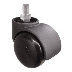 PLASTİK CİVATALI TEKERLEK h:58 mm (BÜRO TİPİ)