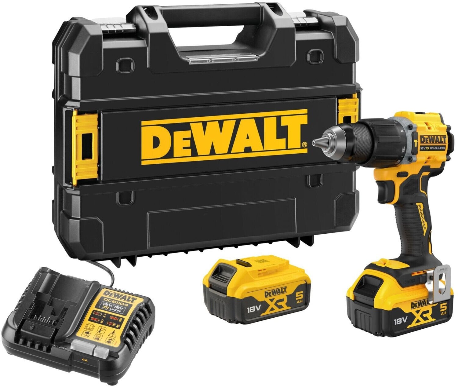 Dewalt DCD799P2T Akülü Darbeli Matkap Vidalama  18 Volt-5,0Ah Çift Akülü