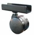 18 mm U GEÇME PLASTİK TEKERLEK h:58 mm.
