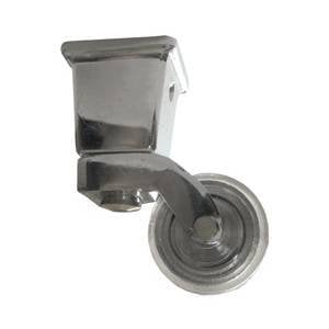 Prinç Kare Kovalı Krom Kaplamalı  Tekerlek  h:38 mm