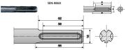 Sds-Max Sivri Uçlu Keski (Murç)  600 mm.
