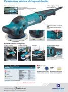 Makita PO6000C Orbital Polisaj Makinesi