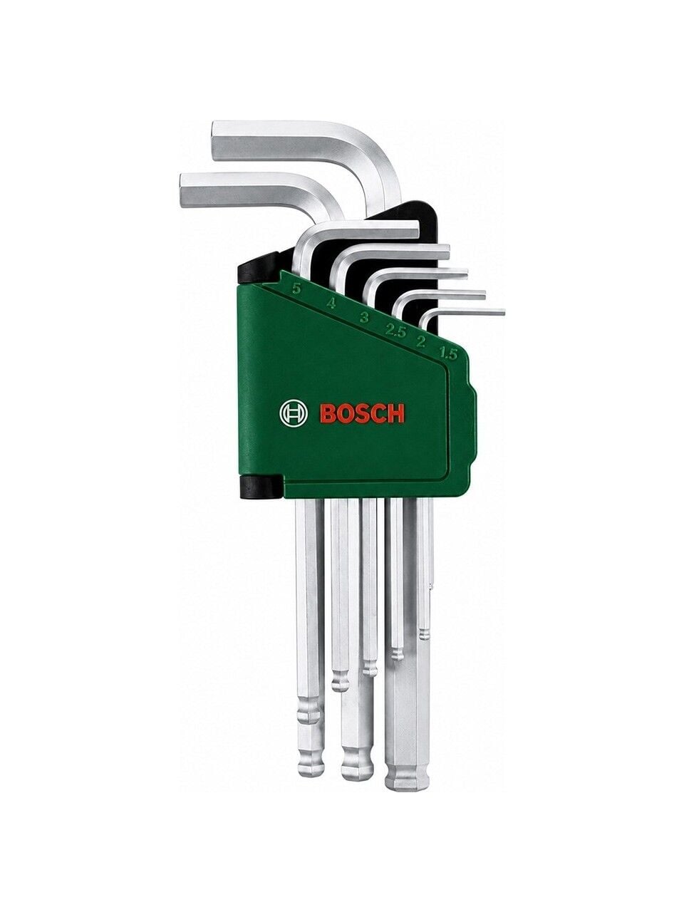 Bosch Allen Anahtar Takımı Bombe Baş (9 parça)