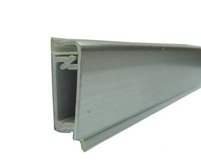 MİNİ TEZGAH SÜPÜRGELİĞİ PVC İNOX RENK  3 metre