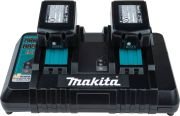 Makita  DC18RD Çiftli Şarj Cihazı 14,4-18 Volt Li-İon  1,5-6,0 Ah.