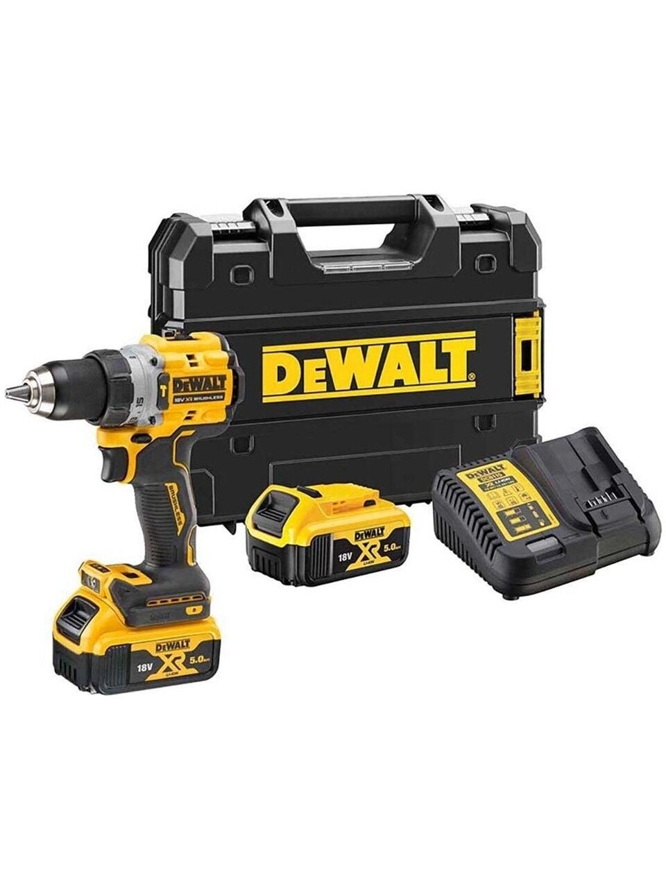 Dewalt DCD805P2T Akülü Darbeli Matkap-Vidalama  18 Volt - 5,0 Ah Çift Akülü