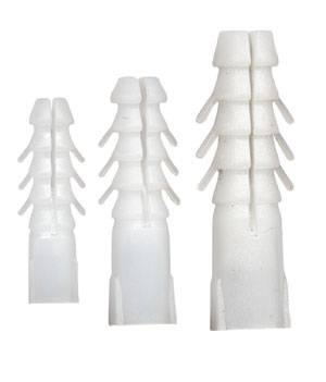 10 mm. PLASTİK BEYAZ DÜBEL  1.000 ADET