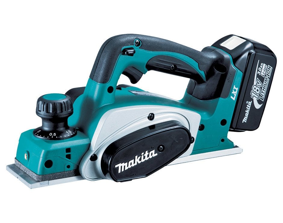 Makita DKP180RFE Akülü El Planyası 18 Volt-3,0 Ah.