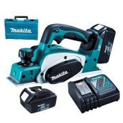 Makita DKP180RFE Akülü El Planyası 18 Volt-3,0 Ah.