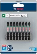 Bosch Pz2 x 50 mm Bits Uç Seti (8 Parça)