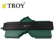 Troy  25902 Sabitleme Mandallı Kontur Mastarı, 258mm