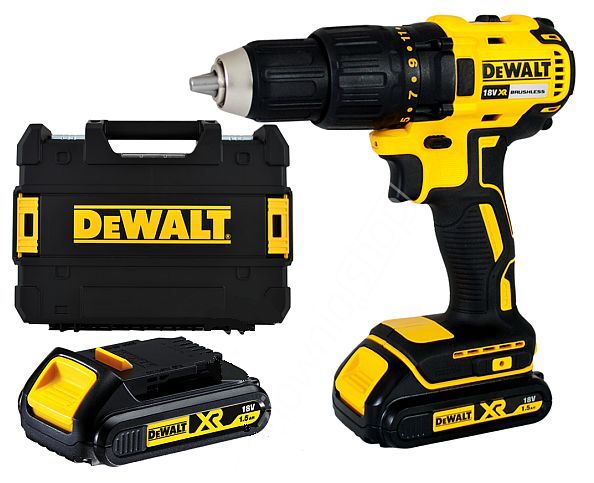 Dewalt  DCD777S2T  Akülü Matkap  18 Volt-1,5 Ah. (Kömürsüz Motor)