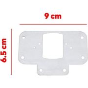 Tas Menteşe Yuvası Tamir Sacı Beyaz 2 Adet