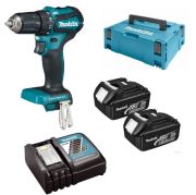 Makita DDF483RFJ Akülü Matkap Vidalama  18 volt -3,0 Ah Çift Akülüğ
