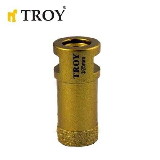 Troy  25 mm M14 Dişli  Mermer ve Granit Delme Pancı