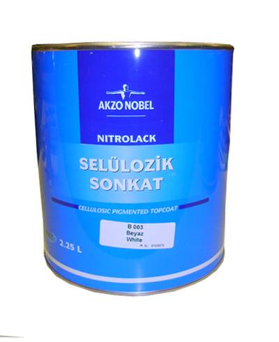 2,25lt SELÜLOZİK MAT BEYAZ BOYA AKZONOBEL
