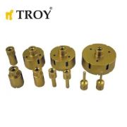 Troy  35 mm M14 Dişli  Mermer ve Granit Delme Pancı