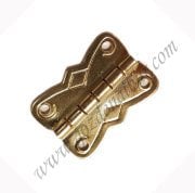 3 cm KELEBEK DESENLİ  SARI TAVLA MENTEŞESİ