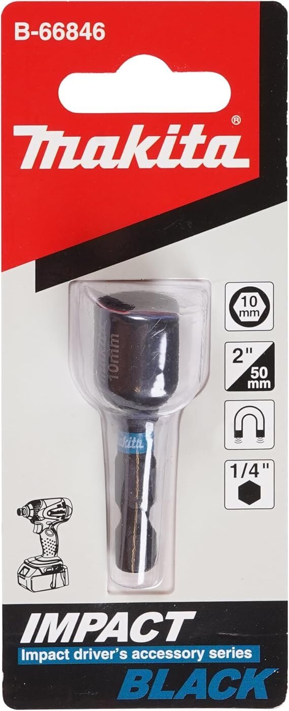 Makita B-66846 Mıknatıslı Bits Somun Sıkma Ucu 10 mm