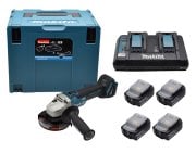 MAKİTA MKP4PF1842 AKÜLÜ AVUÇ TAŞLAMA SETİ  (18 volt-3,0 Ah  4 akülü)