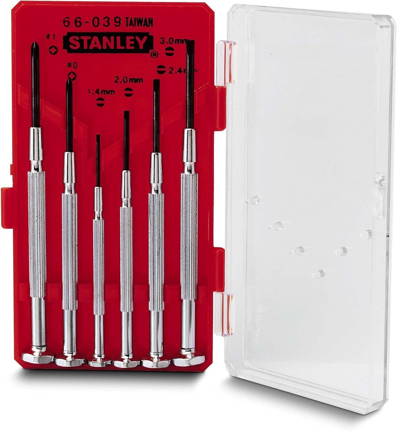 Stanley 1-66-039 Saatçi Tornavida Seti  6 parça