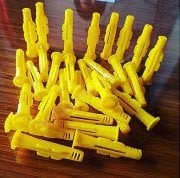 Plastik Roket Dübel Sarı 10 mm (500 adet)